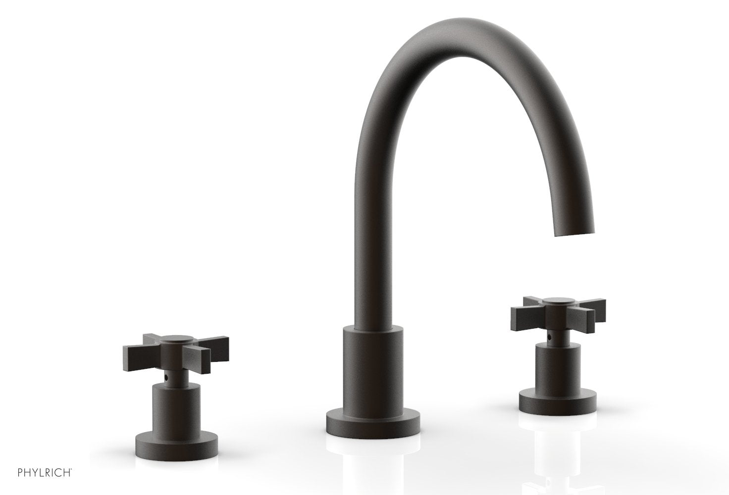 Phylrich BASIC Deck Tub Set - Blade Cross Handles