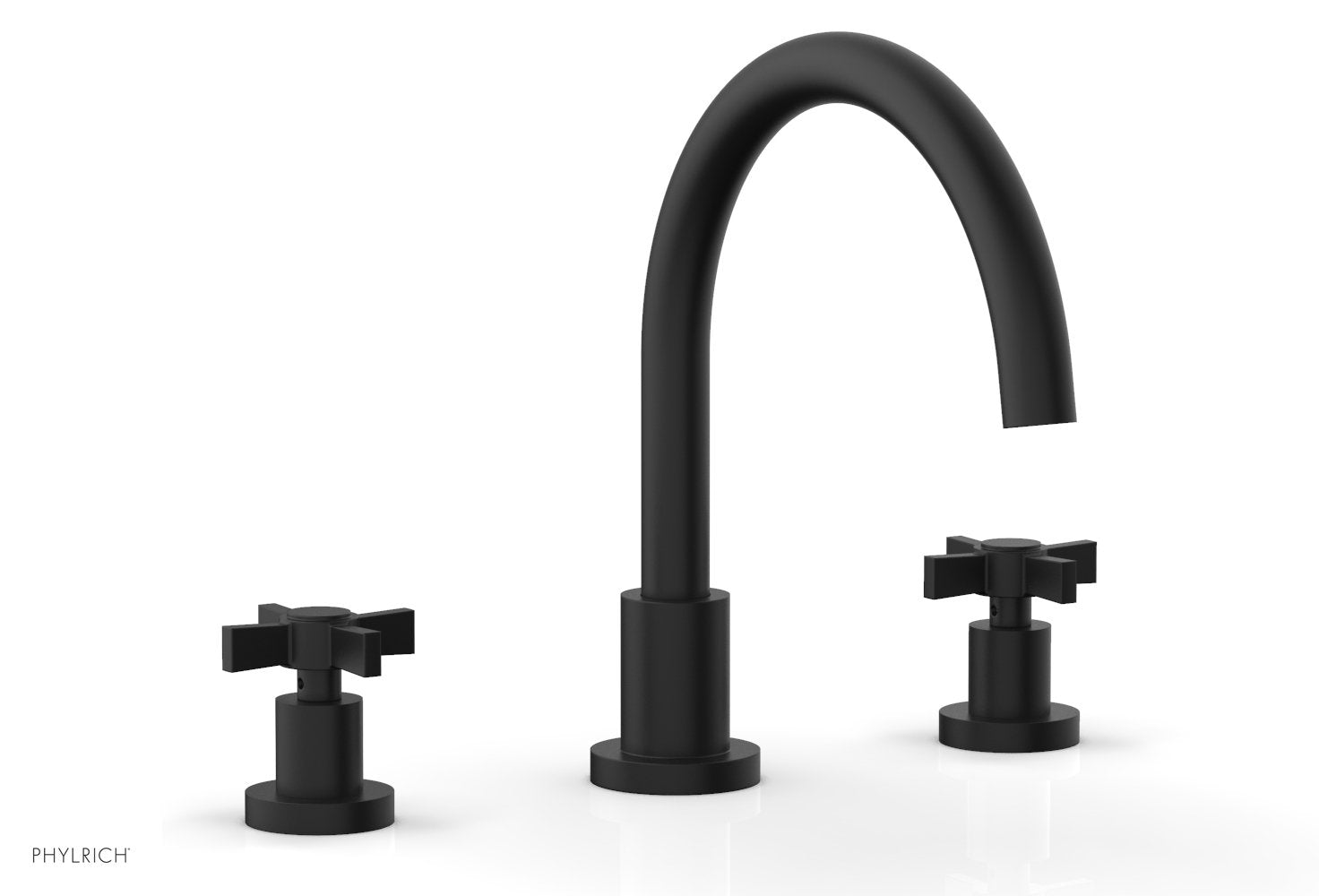 Phylrich BASIC Deck Tub Set - Blade Cross Handles