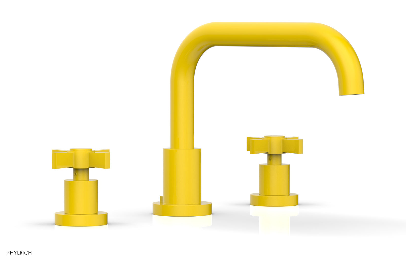 Phylrich BASIC Deck Tub Set - Blade Cross Handles