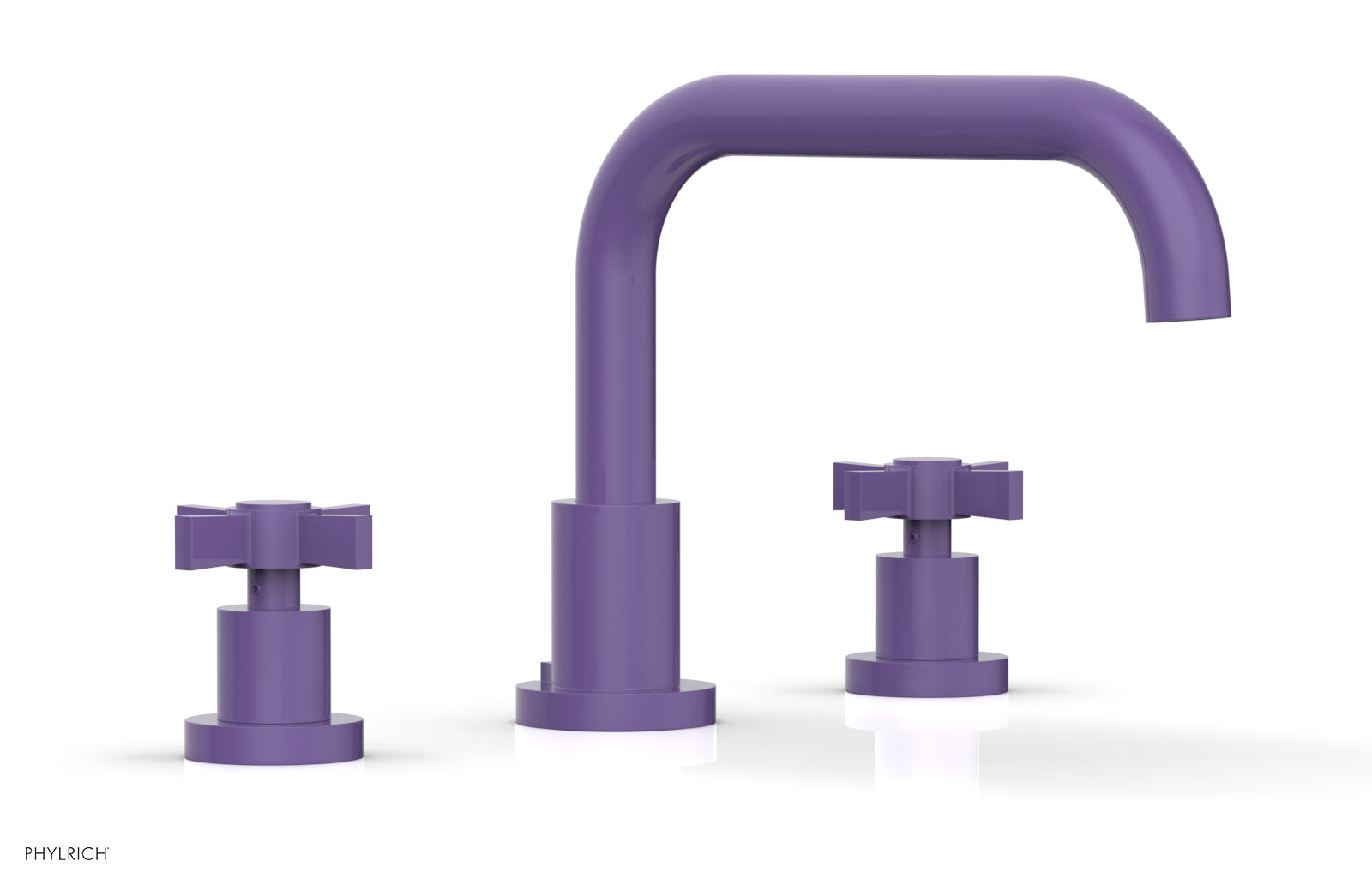 Phylrich BASIC Deck Tub Set - Blade Cross Handles