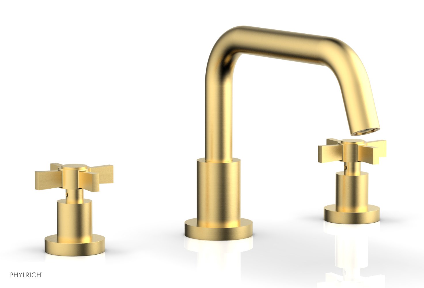 Phylrich BASIC Deck Tub Set - Blade Cross Handles