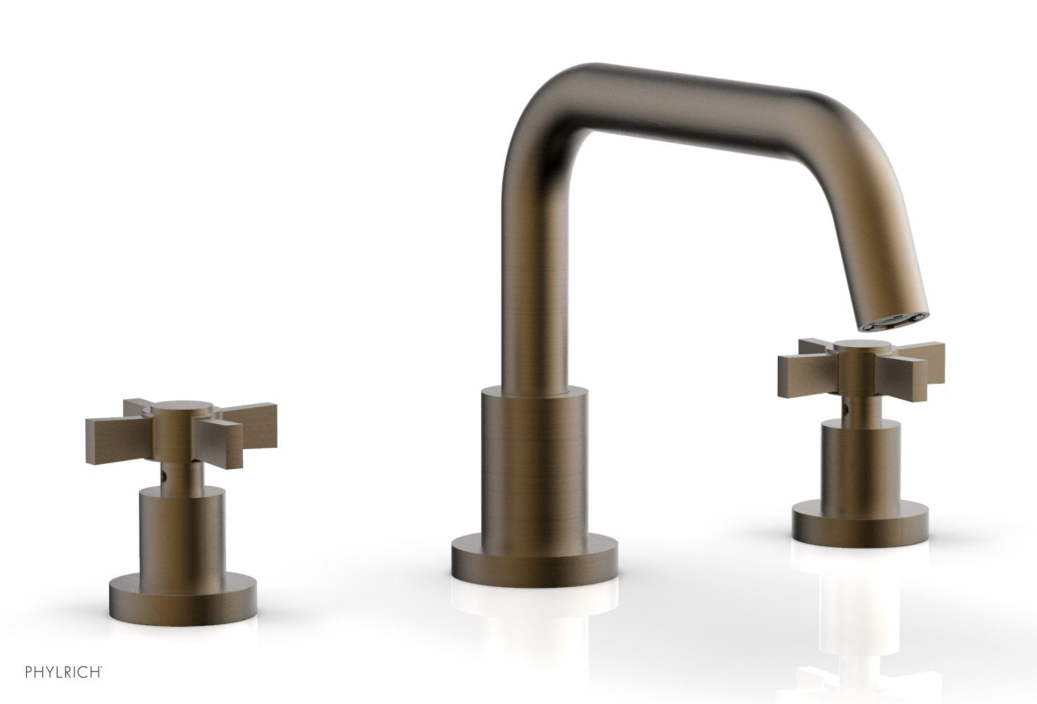 Phylrich BASIC Deck Tub Set - Blade Cross Handles