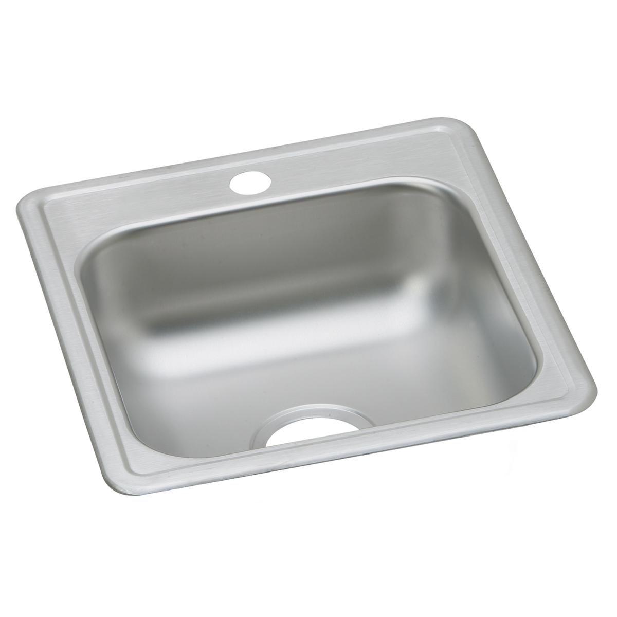 Elkay Dayton 17" x 21-1/4" x 6-1/2", Single Bowl Drop-in Bar Sink
