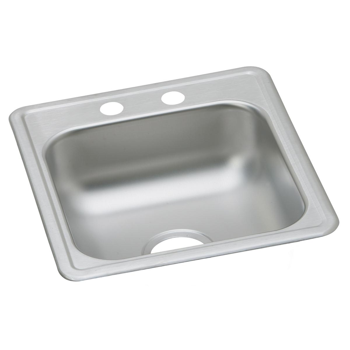 Elkay Dayton 17" x 21-1/4" x 6-1/2", Single Bowl Drop-in Bar Sink