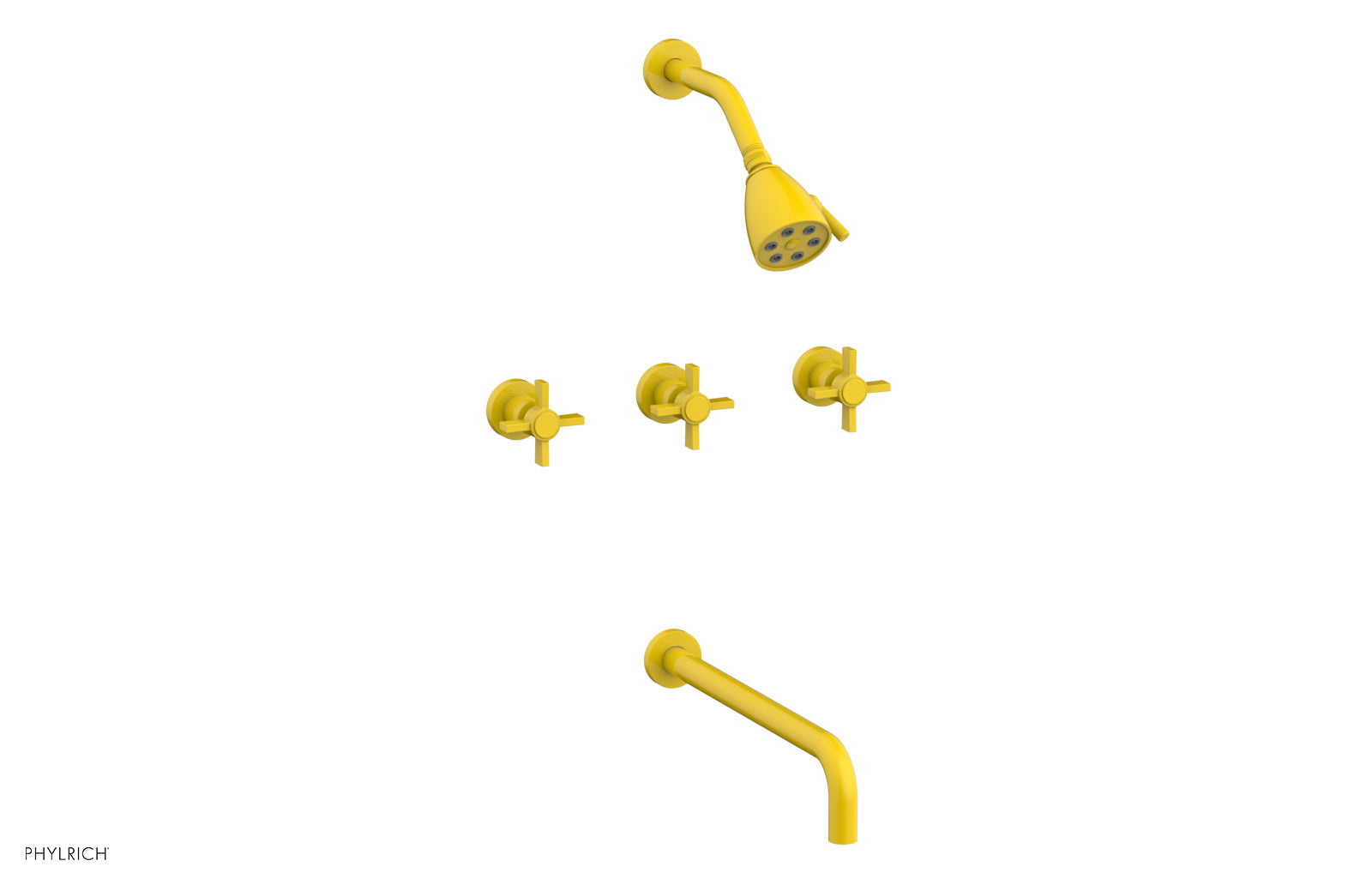 Phylrich BASIC Pressure Balance Tub and Shower Set - 14" Spout