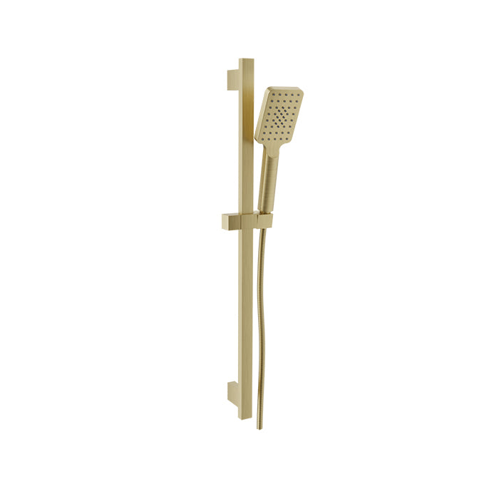 Baril Shower Components Ms 3-Spray Sliding Shower Bar