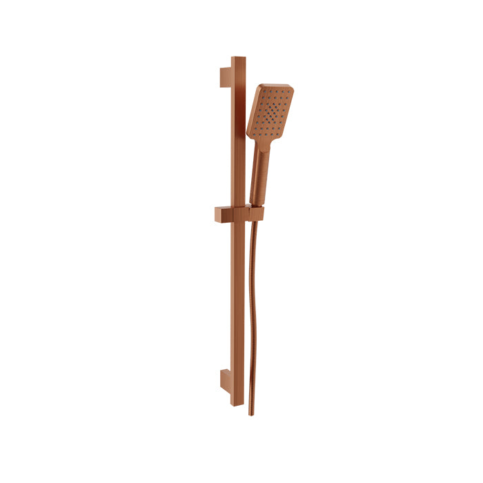 Baril Shower Components Ms 3-Spray Sliding Shower Bar