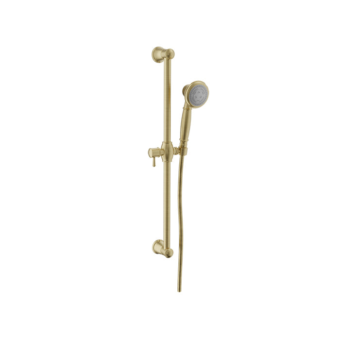 Baril Shower Components Antica 4-Spray Sliding Shower Bar