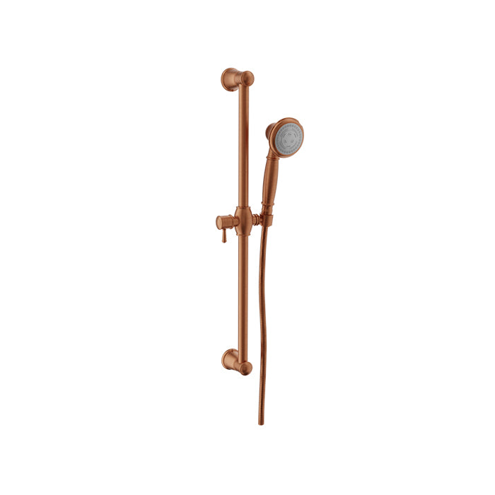 Baril Shower Components Antica 4-Spray Sliding Shower Bar