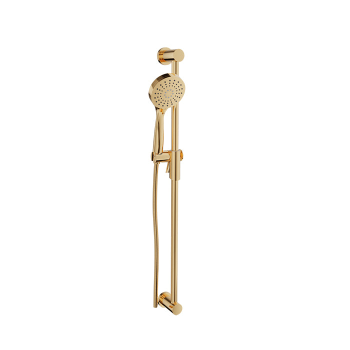 Baril Shower Components Zip+ 3-Spray Sliding Shower Bar