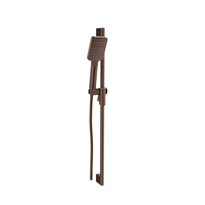 Baril Shower Components Petite 3-Spray Sliding Shower Bar
