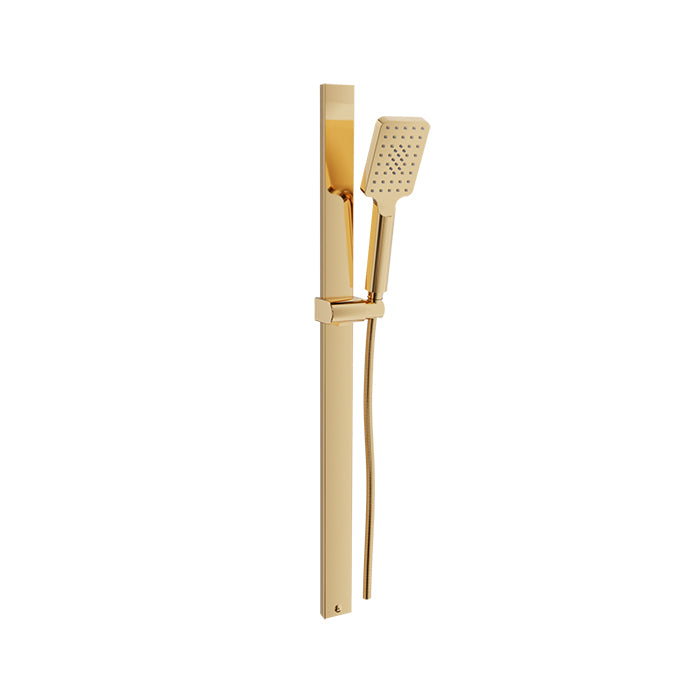 Baril Shower Components Flat 3-Spray Sliding Shower Bar