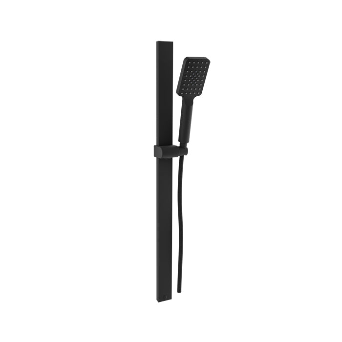Baril Shower Components Flat 3-Spray Sliding Shower Bar