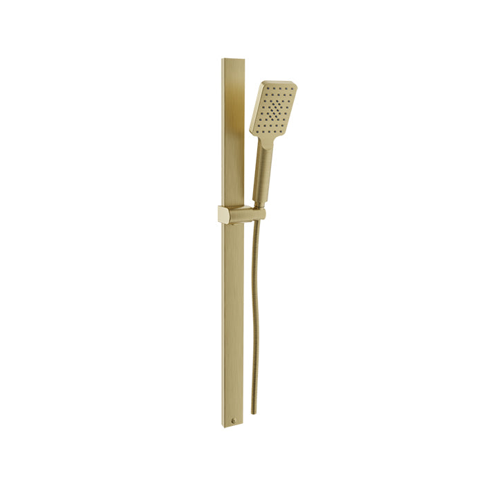 Baril Shower Components Flat 3-Spray Sliding Shower Bar