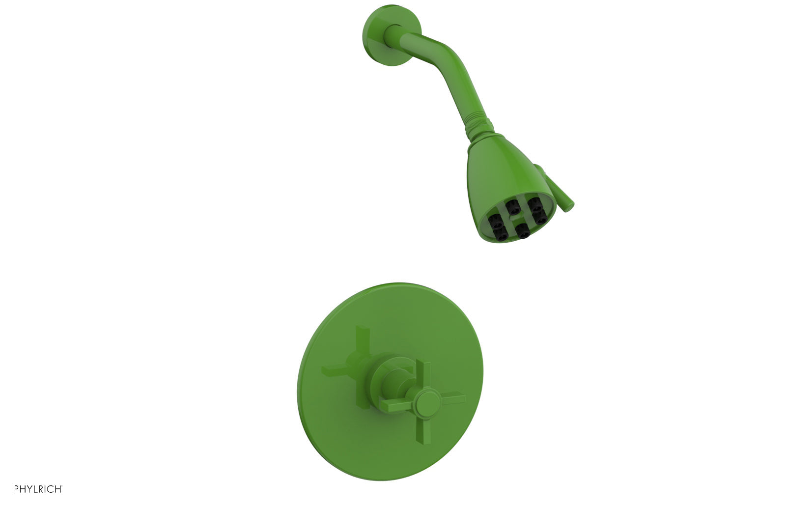 Phylrich BASIC Pressure Balance Shower Set - Blade Cross Handle