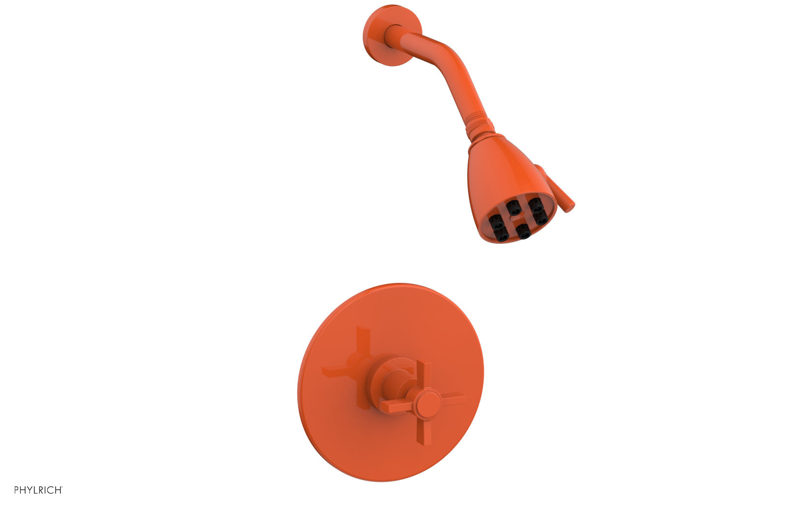 Phylrich BASIC Pressure Balance Shower Set - Blade Cross Handle