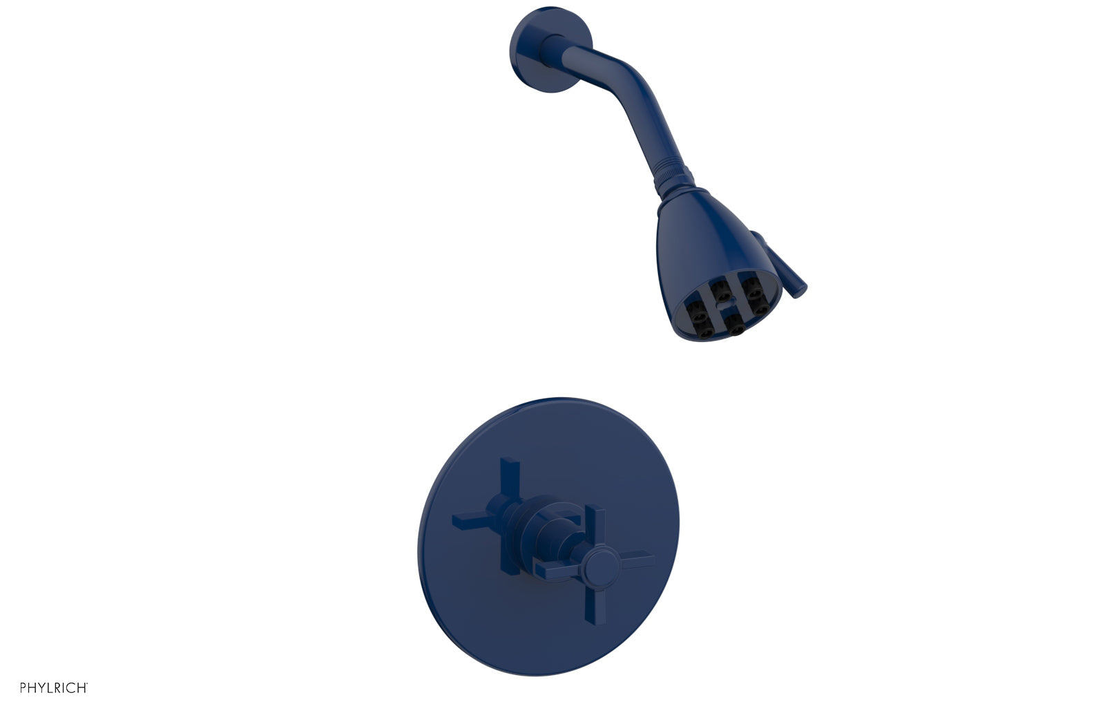 Phylrich BASIC Pressure Balance Shower Set - Blade Cross Handle