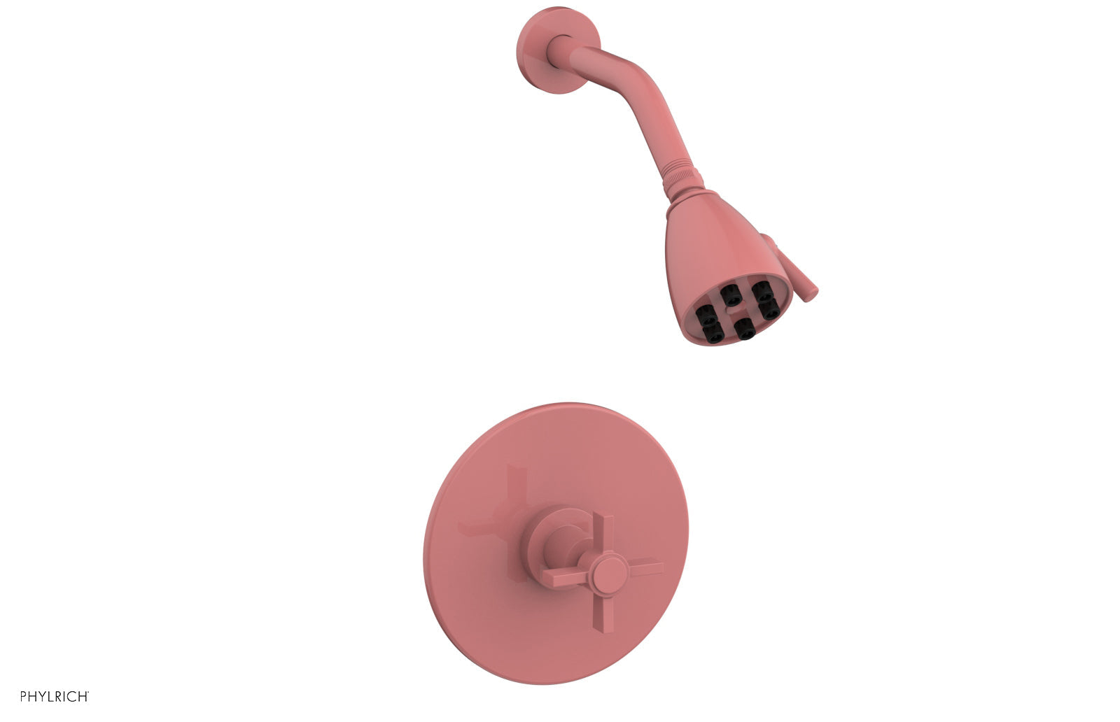 Phylrich BASIC Pressure Balance Shower Set - Blade Cross Handle