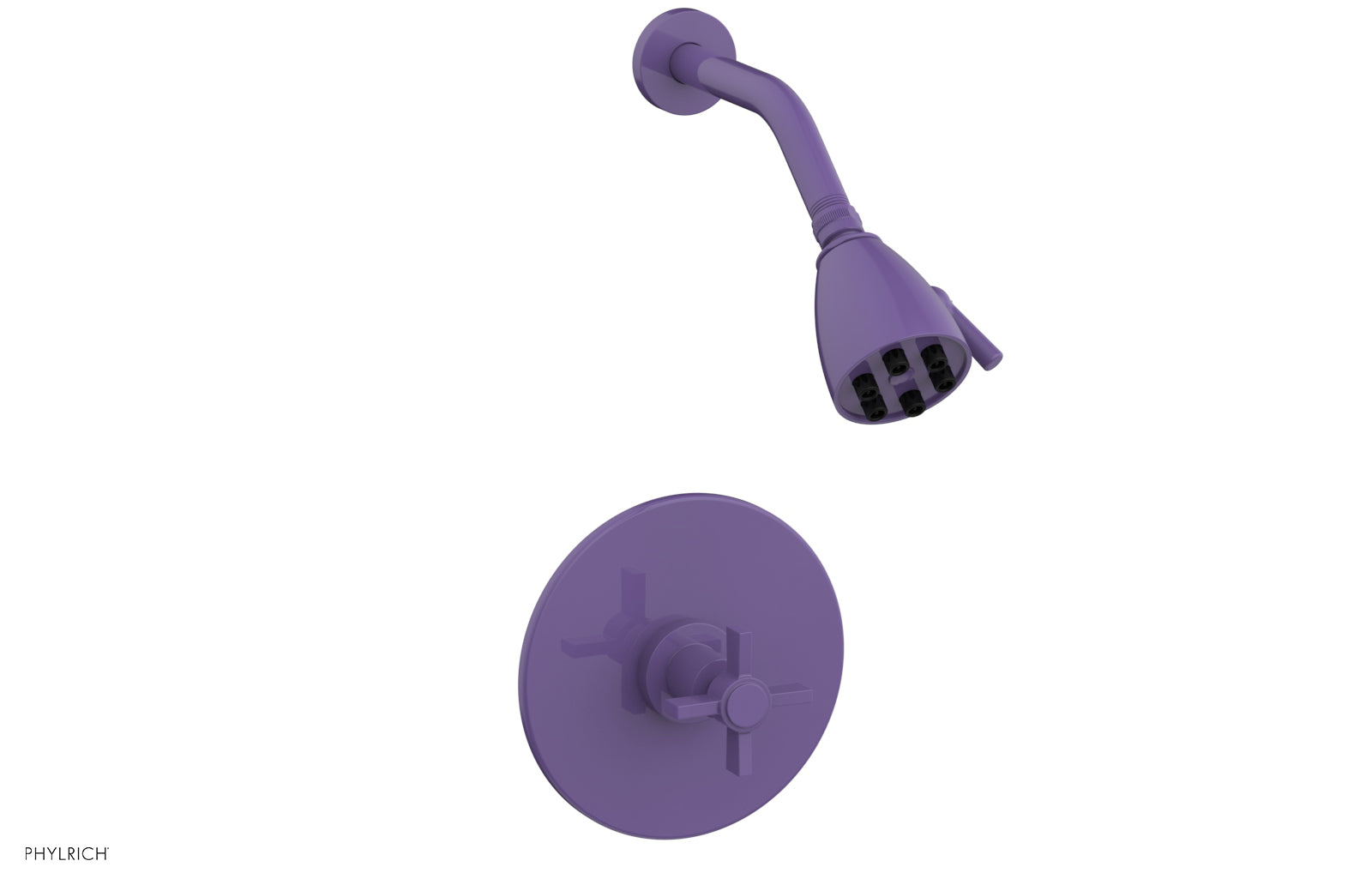 Phylrich BASIC Pressure Balance Shower Set - Blade Cross Handle