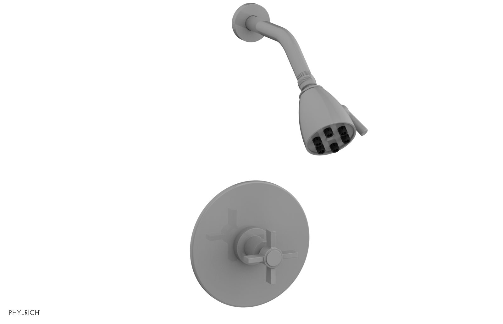 Phylrich BASIC Pressure Balance Shower Set - Blade Cross Handle