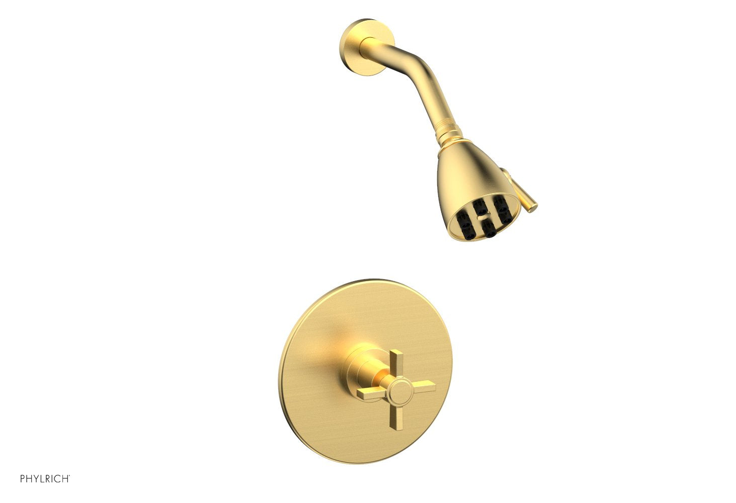 Phylrich BASIC Pressure Balance Shower Set - Blade Cross Handle