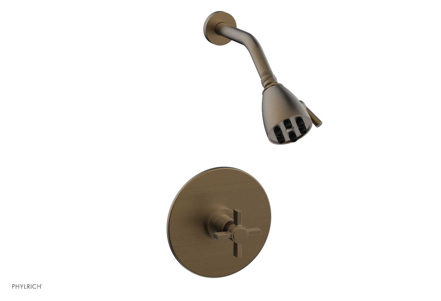 Phylrich BASIC Pressure Balance Shower Set - Blade Cross Handle