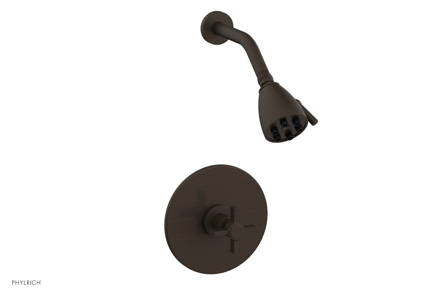 Phylrich BASIC Pressure Balance Shower Set - Blade Cross Handle
