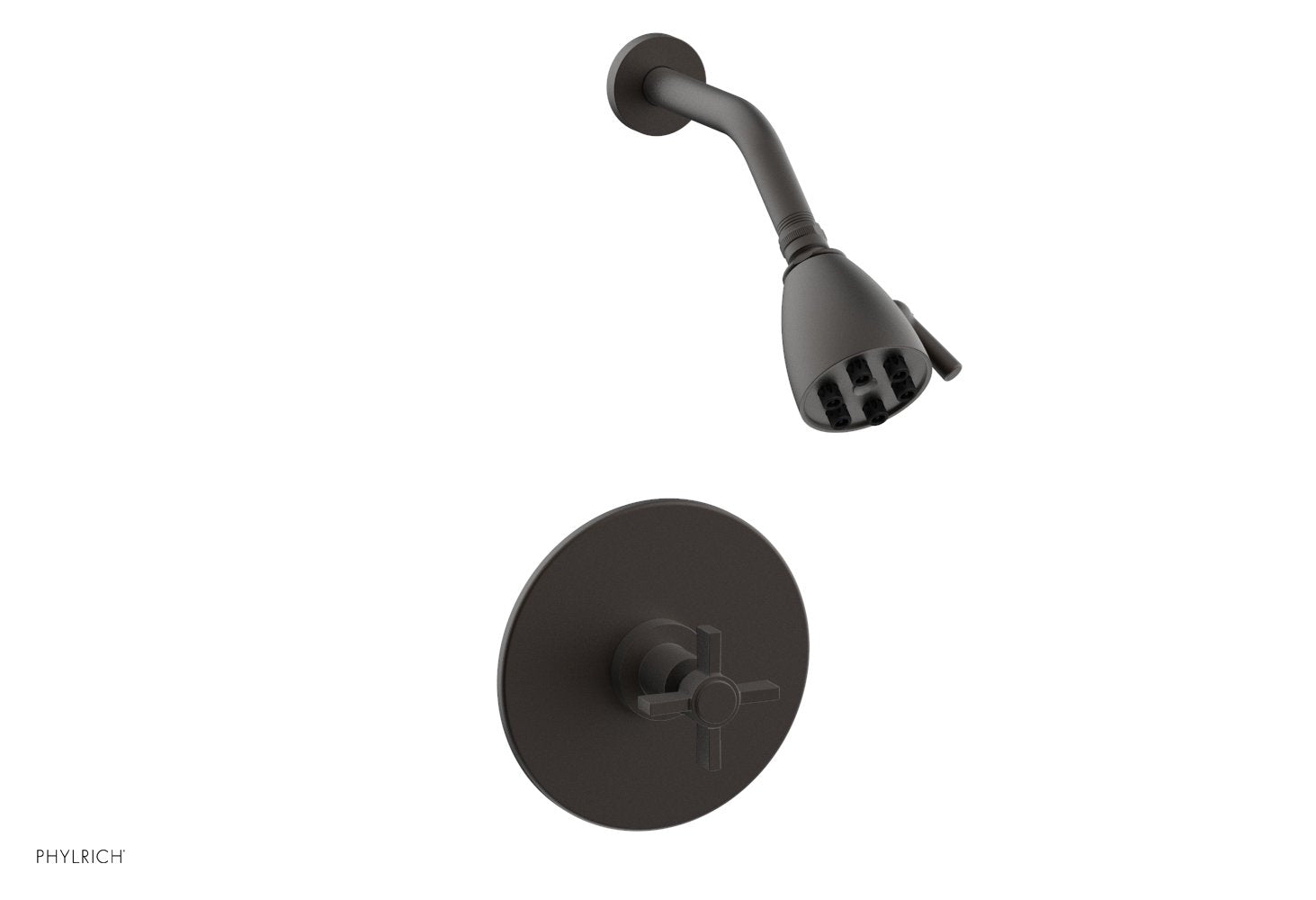 Phylrich BASIC Pressure Balance Shower Set - Blade Cross Handle
