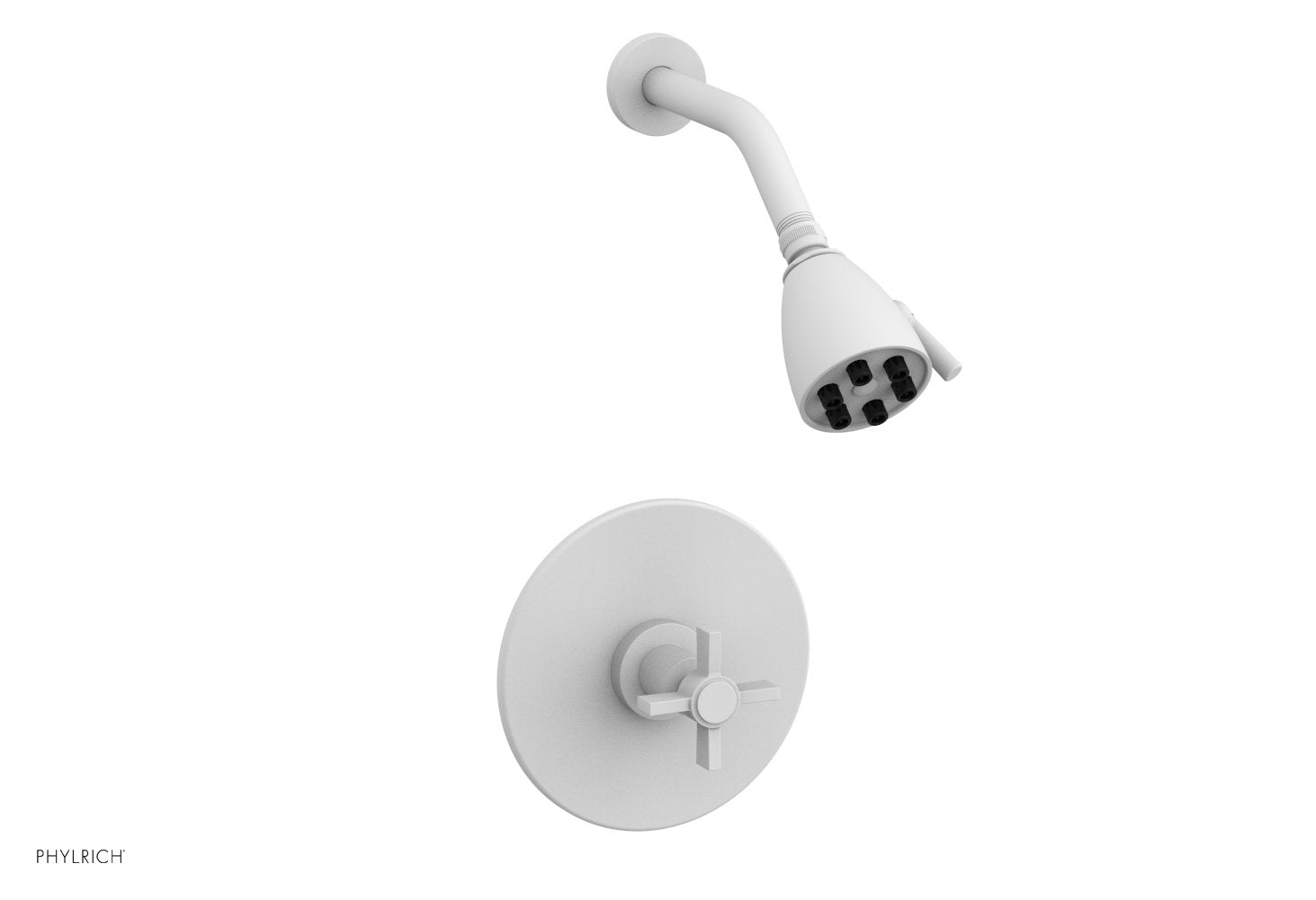 Phylrich BASIC Pressure Balance Shower Set - Blade Cross Handle