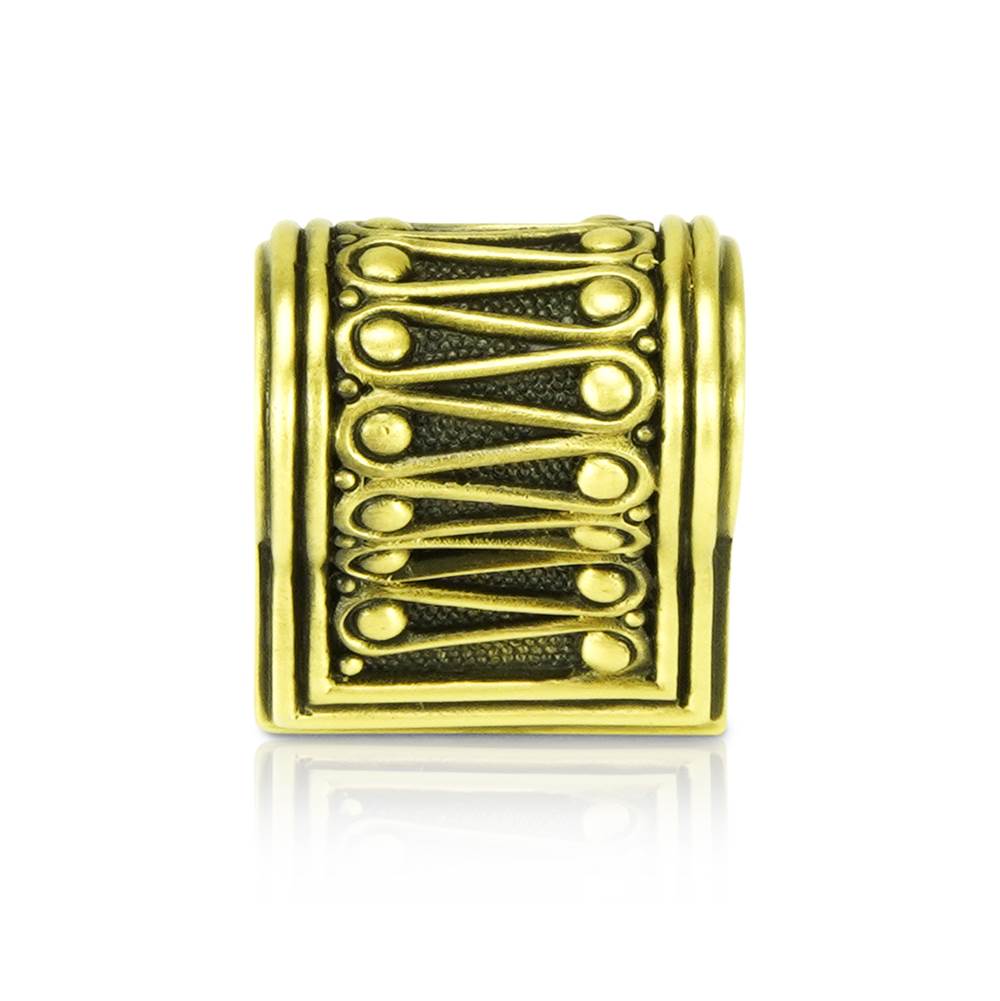 burnish brass knob