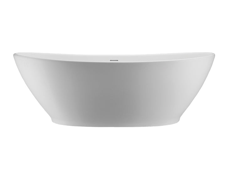 white bathtub