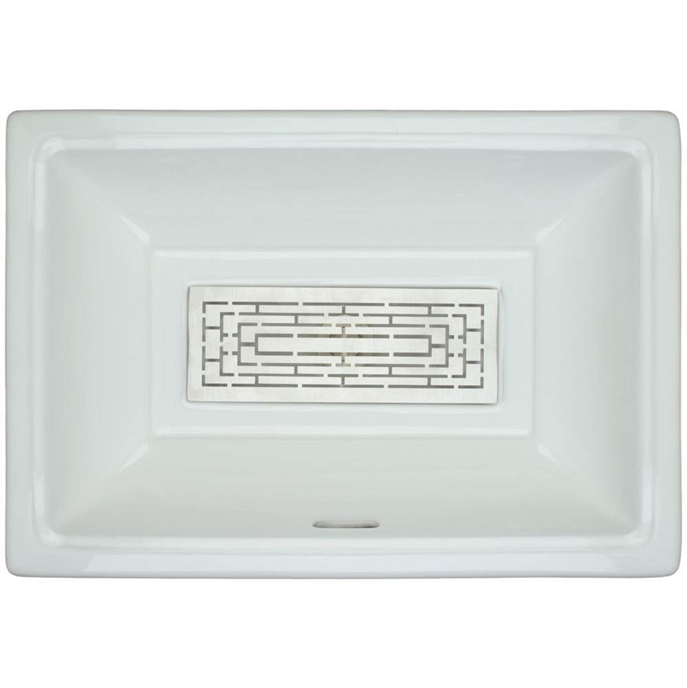 satin stainless steel grate