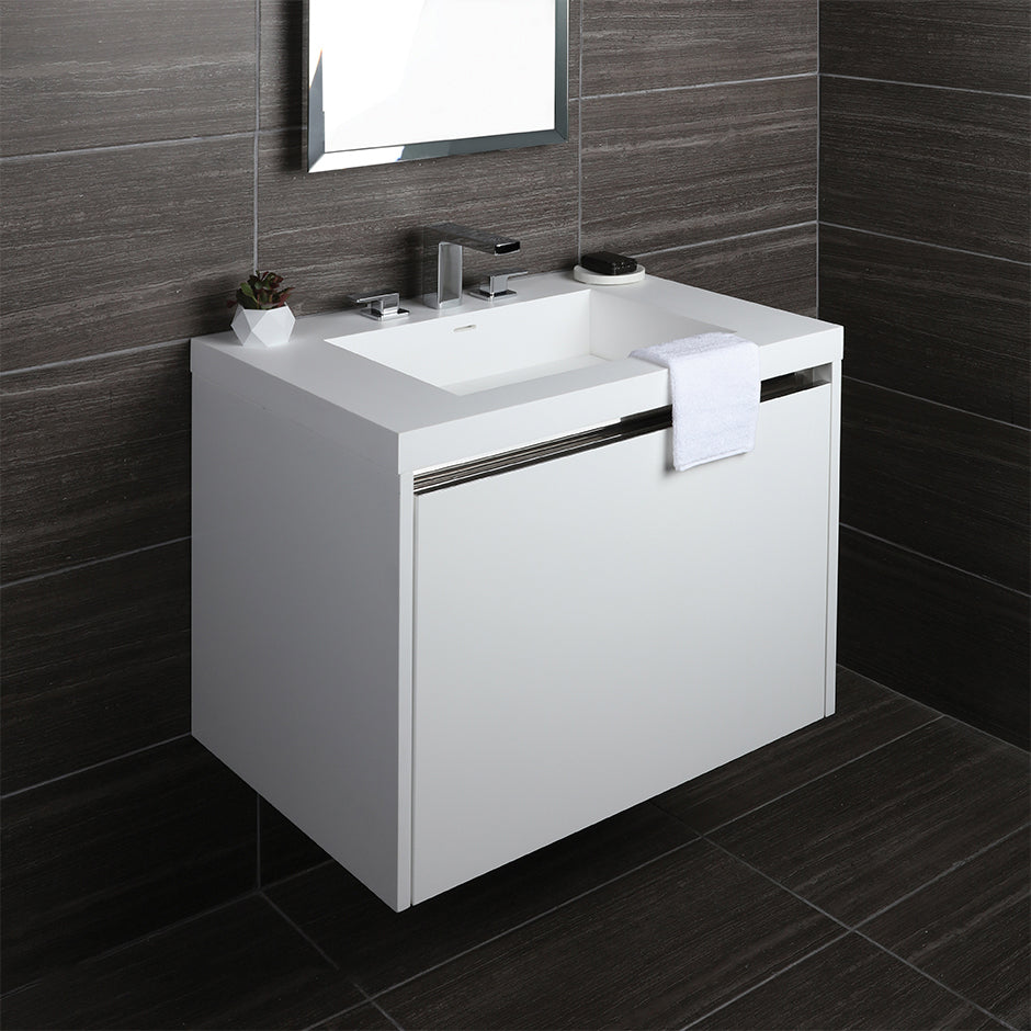 gloss white sink