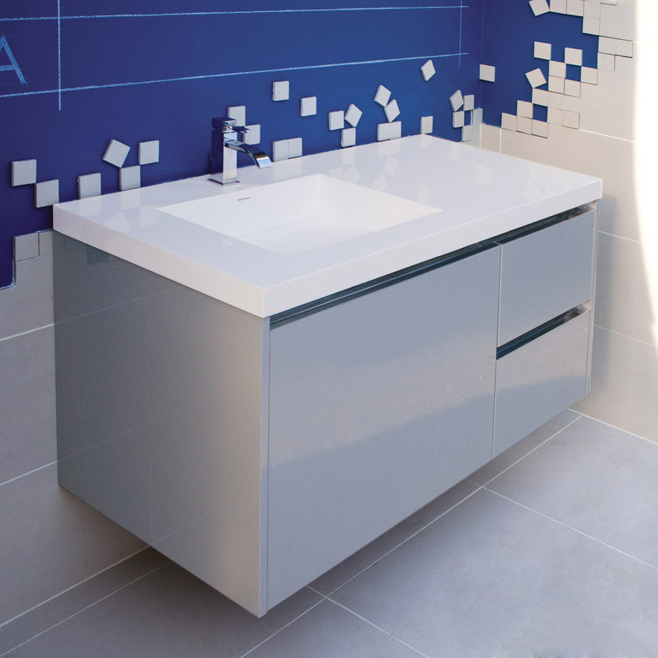 gloss white sink