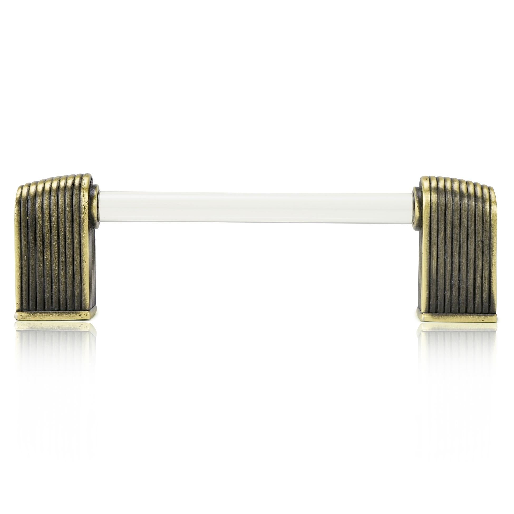 burnish brass pull