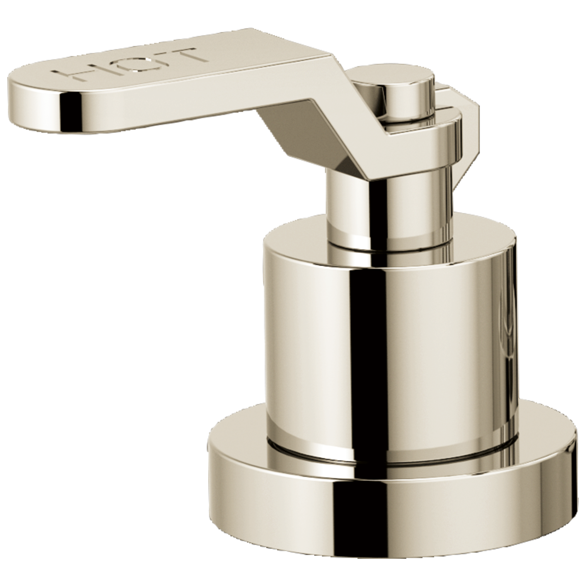 polished nickel handle kit