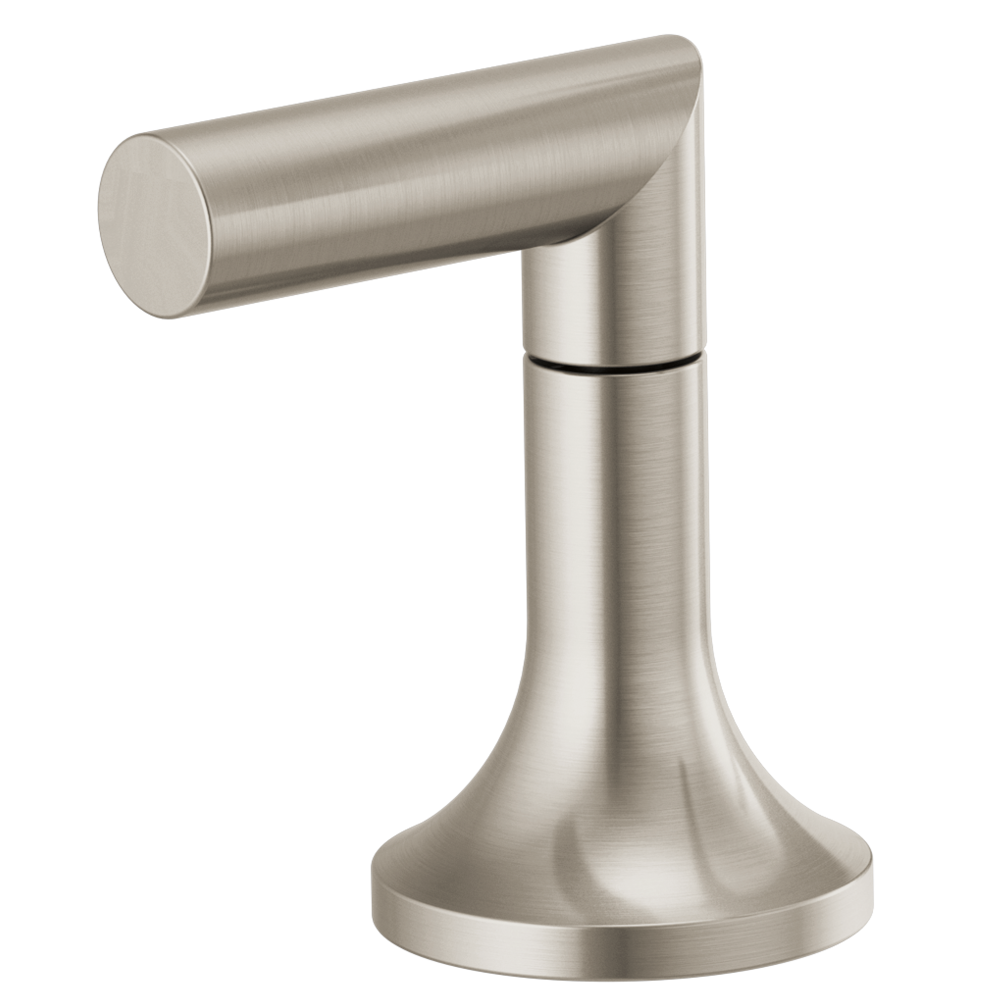 brushed nickel lever handle