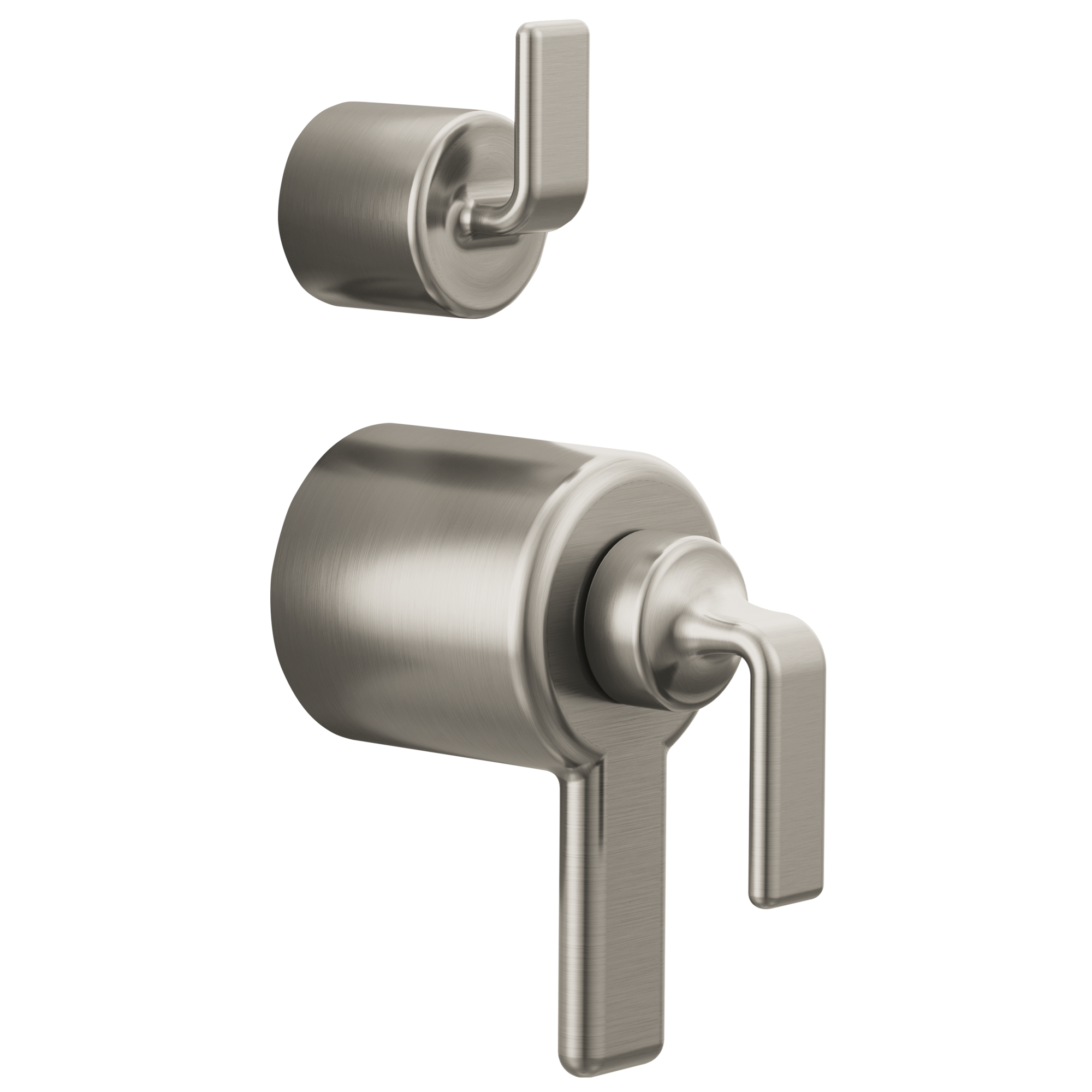 Brizo Allaria TempAssure Thermostatic Valve Trim with Integrated Diverter Trim Twist Lever Handle Kit