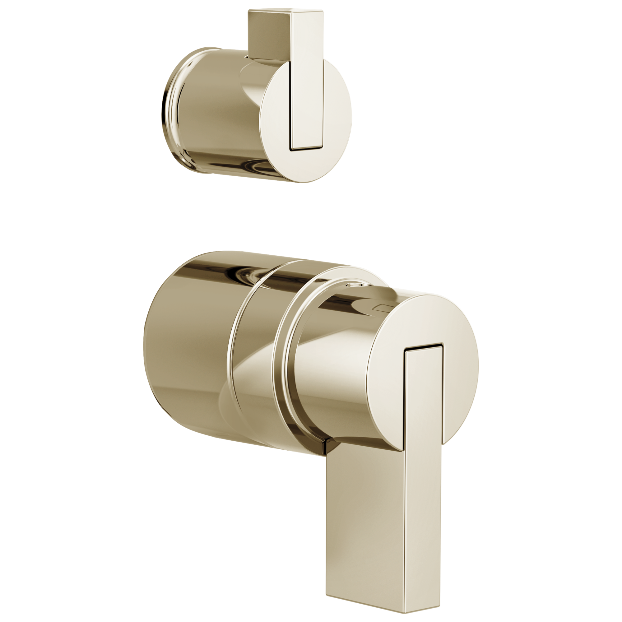 polished nickel handle kit