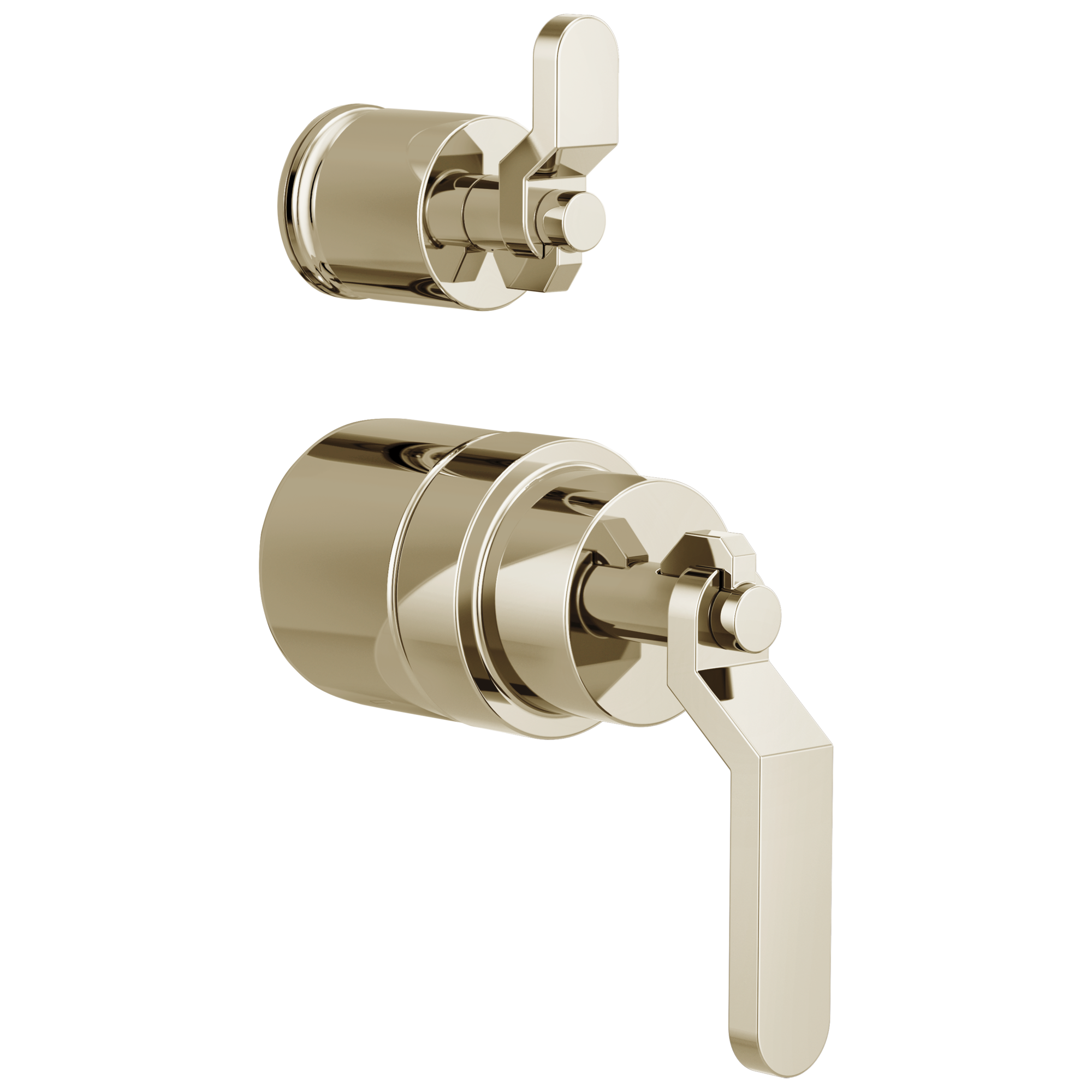 polished nickel handle kit