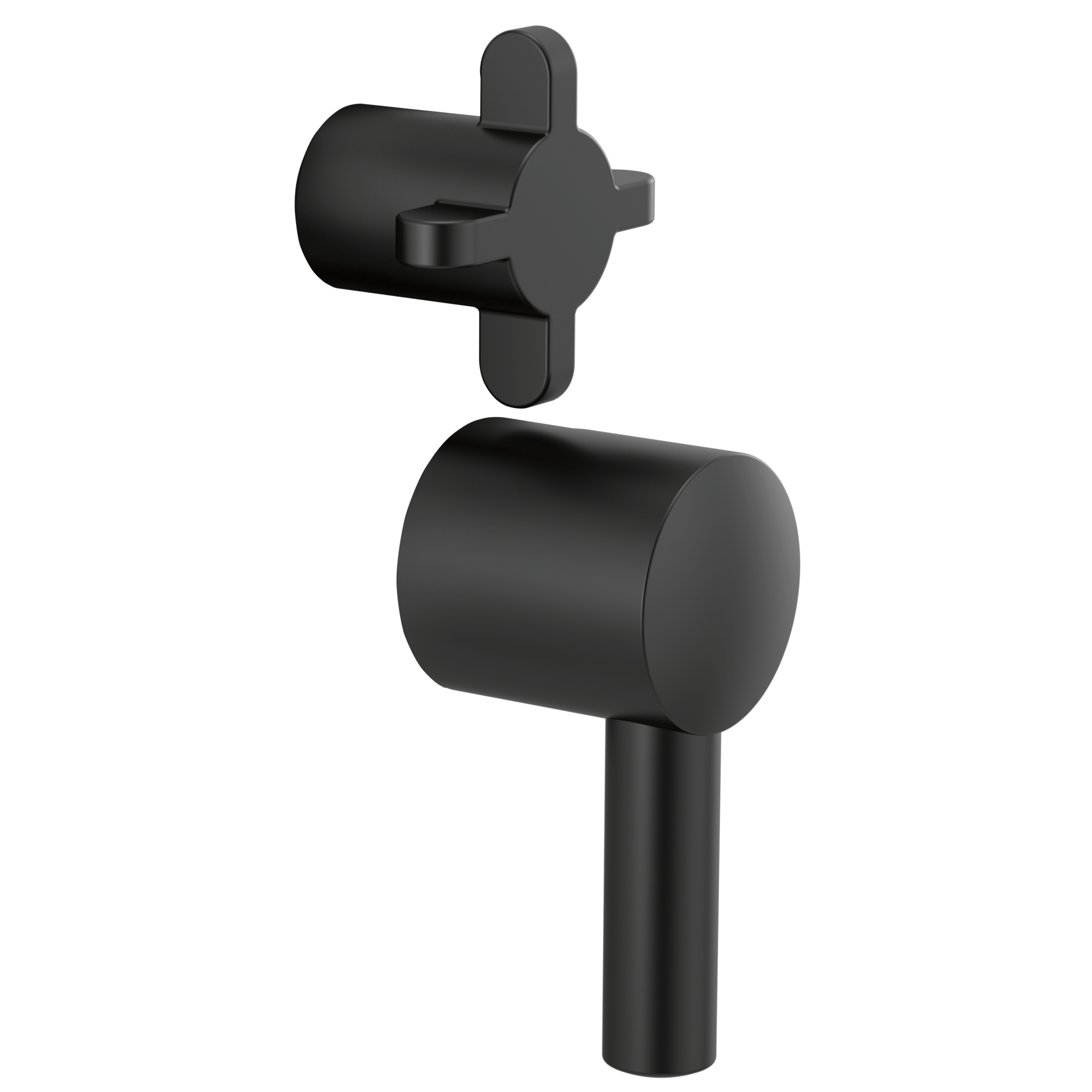 Brizo Jason Wu Pressure Balance Integrated Trim Cross Handles