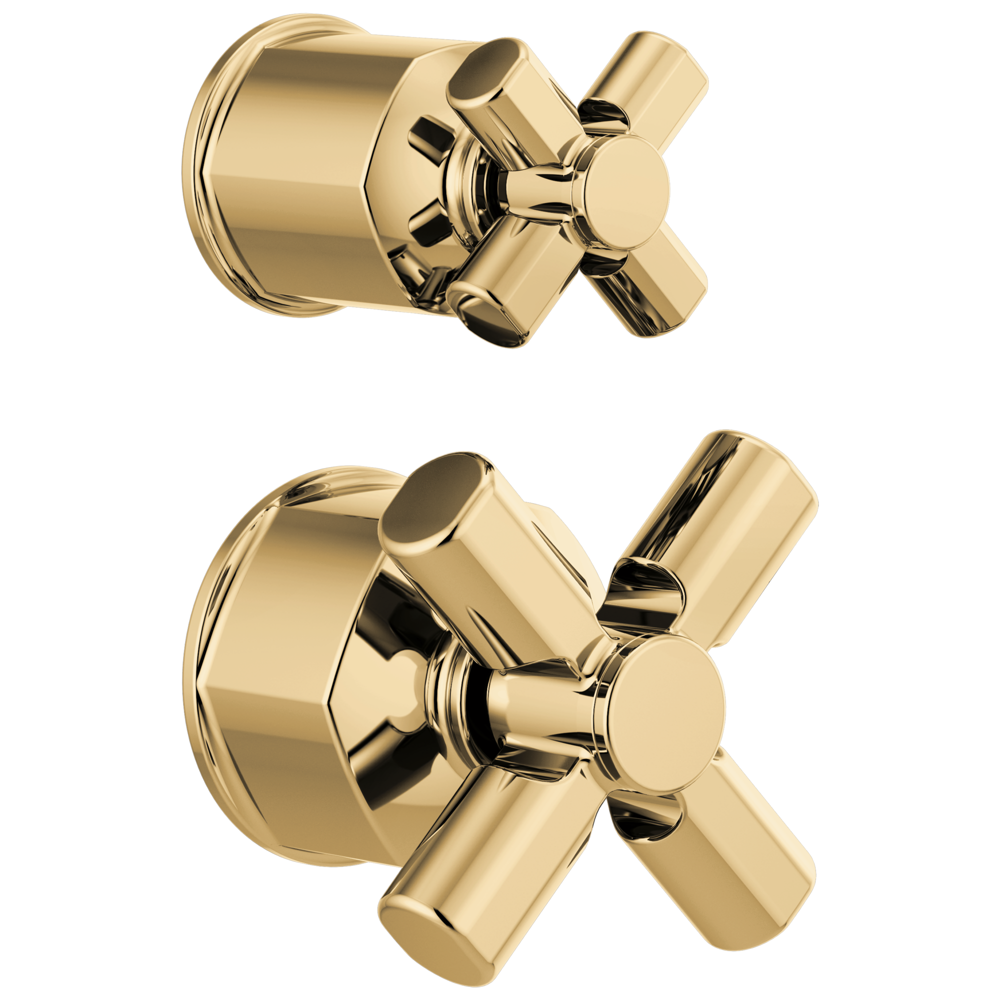 polished gold handle kit