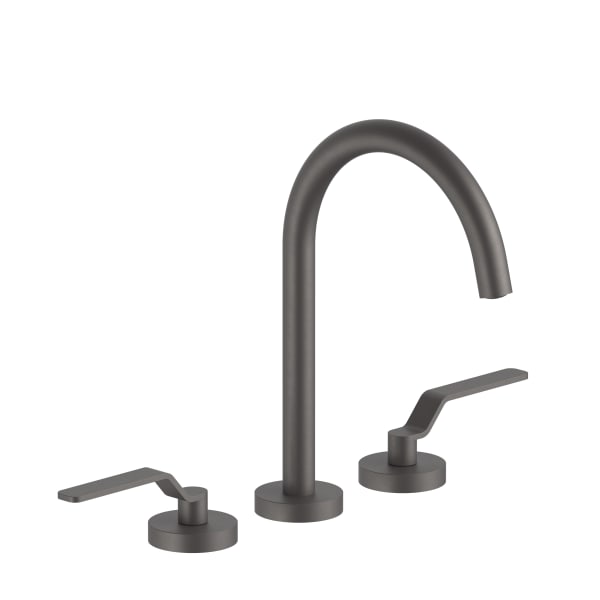 matte gun metal pvd washbasin mixer
