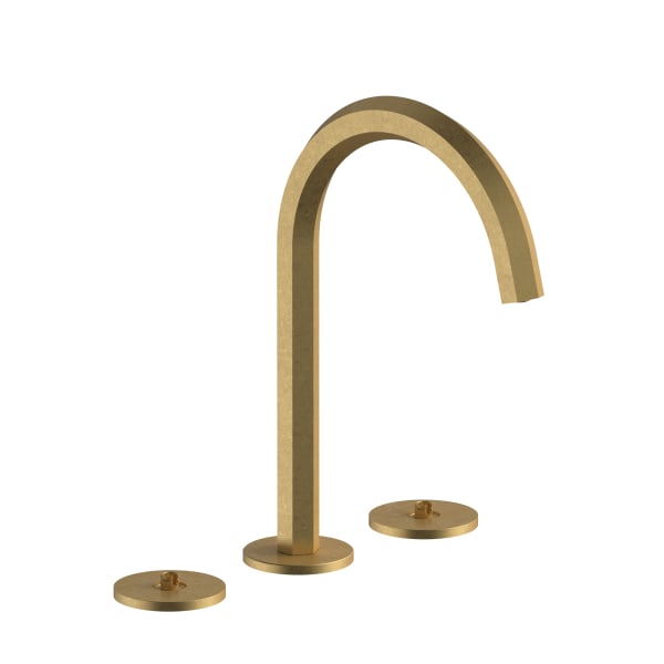 Fantini Venezia Three Hole Washbasin Mixer - Hexagonal Spout