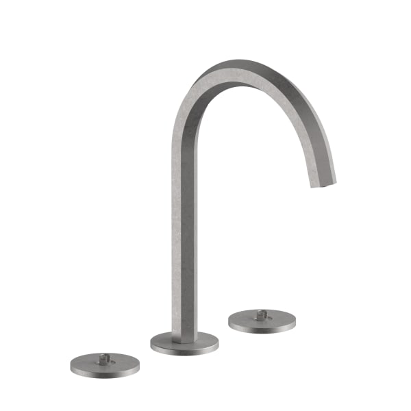 Fantini Venezia Three Hole Washbasin Mixer - Hexagonal Spout
