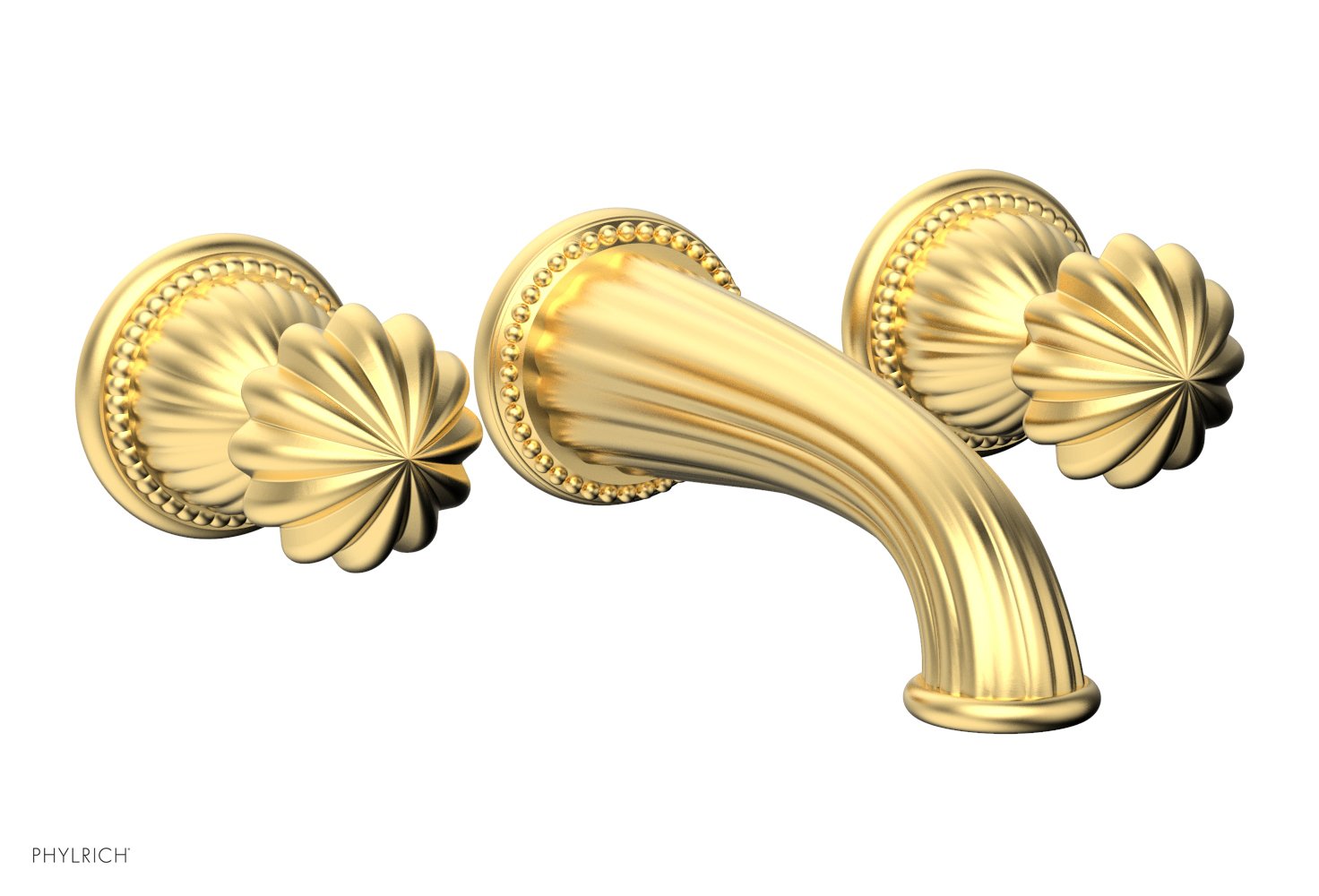 Phylrich GEORGIAN & BARCELONA Wall Tub Set - Round Handles