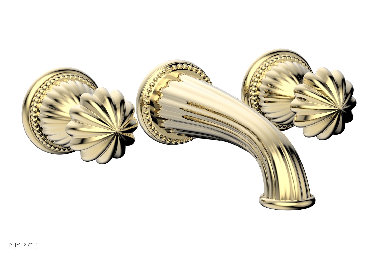Phylrich GEORGIAN & BARCELONA Wall Tub Set - Round Handles