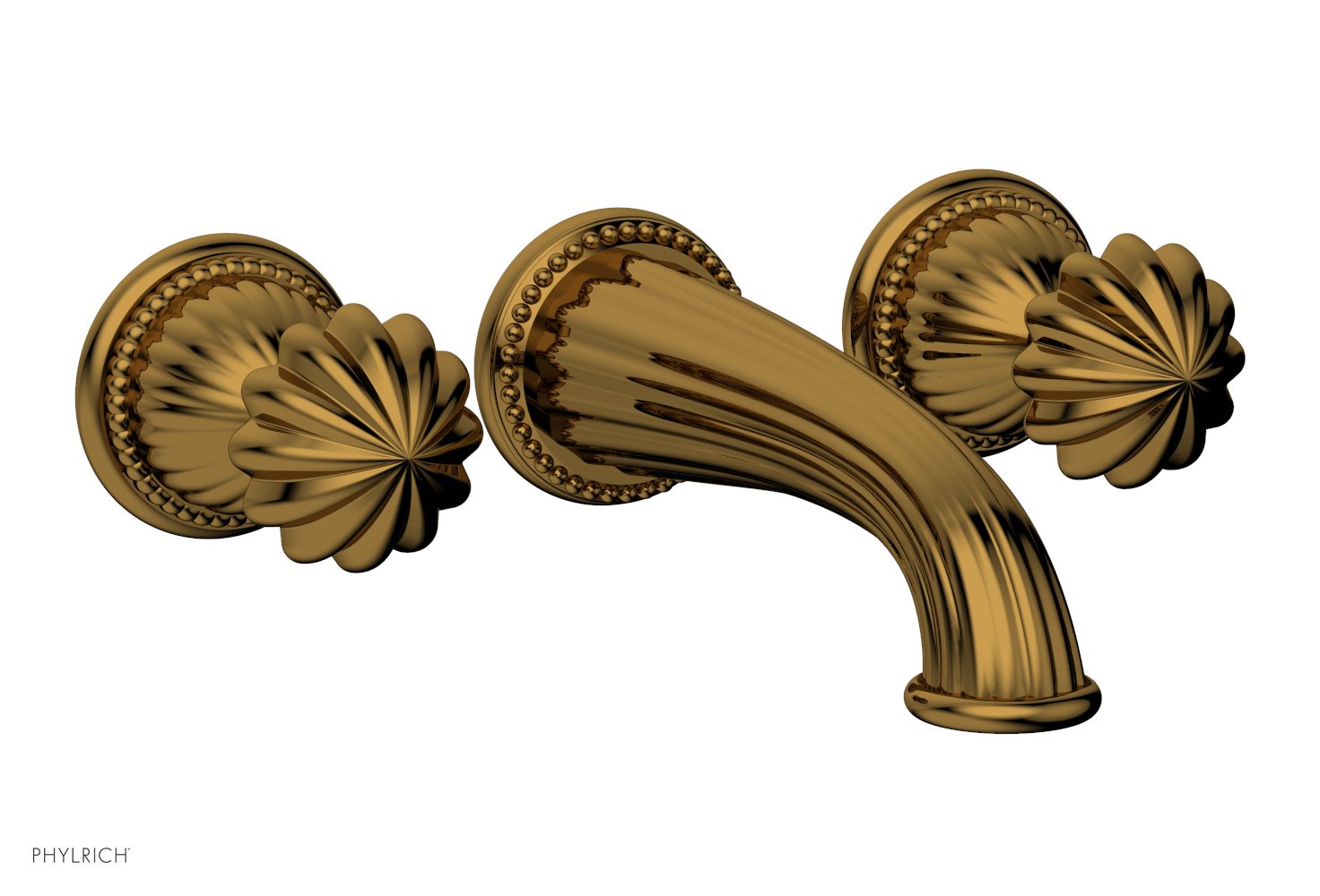 Phylrich GEORGIAN & BARCELONA Wall Tub Set - Round Handles
