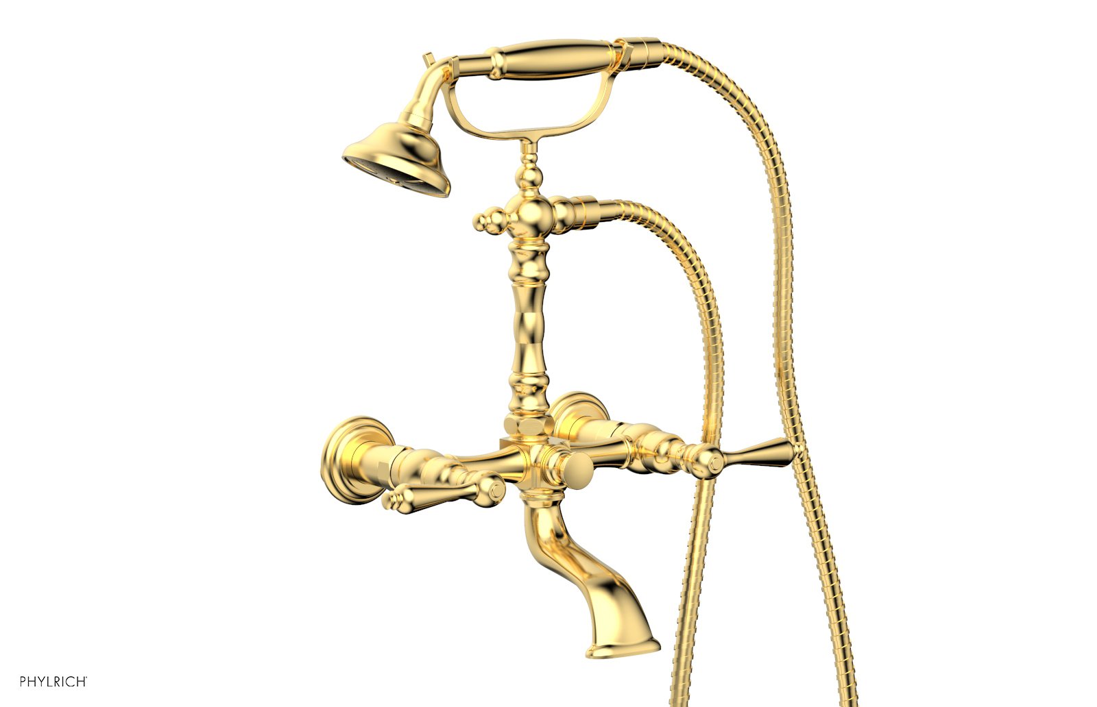 Phylrich REVERE & SAVANNAH Exposed Tub & Hand Shower - Lever Handle