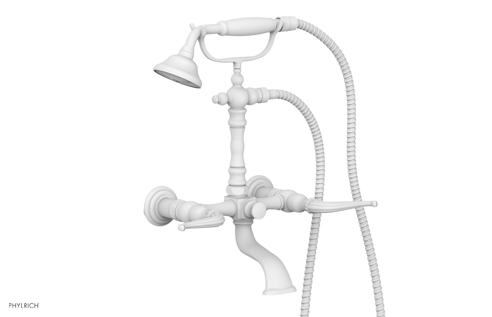 Phylrich GEORGIAN & BARCELONA Exposed Tub & Hand Shower - Lever Handle